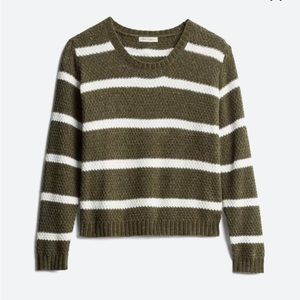 Olive Chenille Sweater